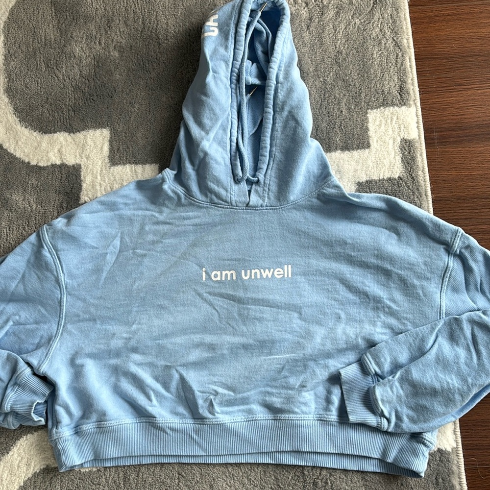 Call her daddy cropped hoodie